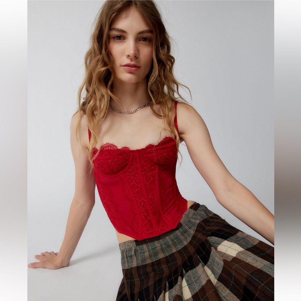 Urban Outfitters Out From Under Modern Love Corset